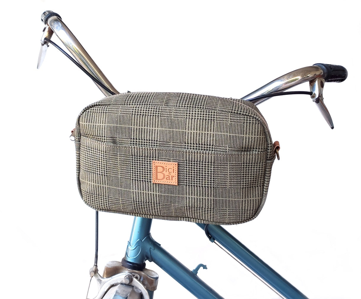 BIKE PACK - Handlebar Prince of Wales canvas