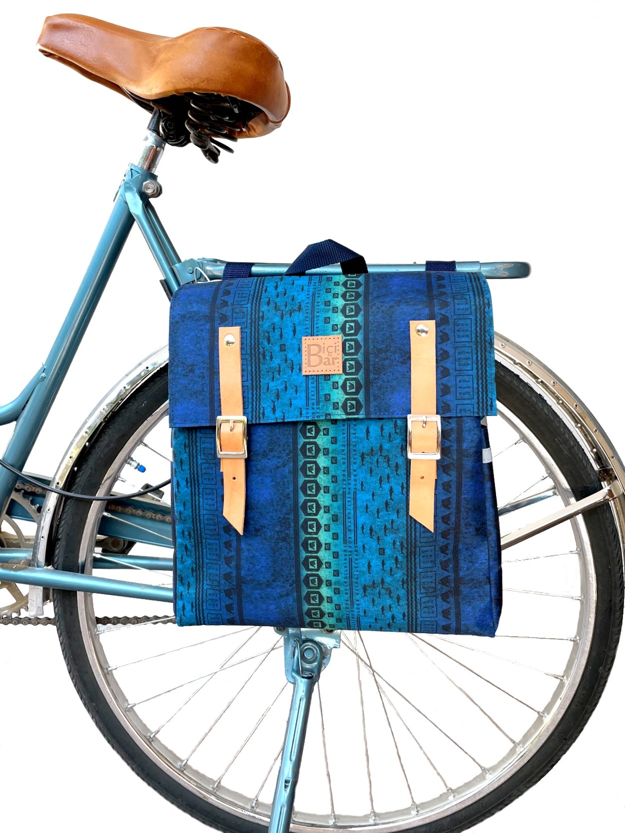 HOWARD - Alforja impermeable azul Surf