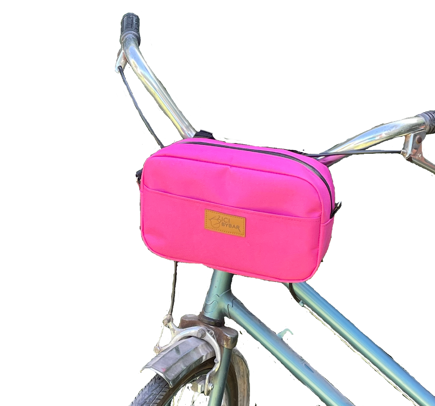BIKE PACK - Cartera Impermeable Fucsia