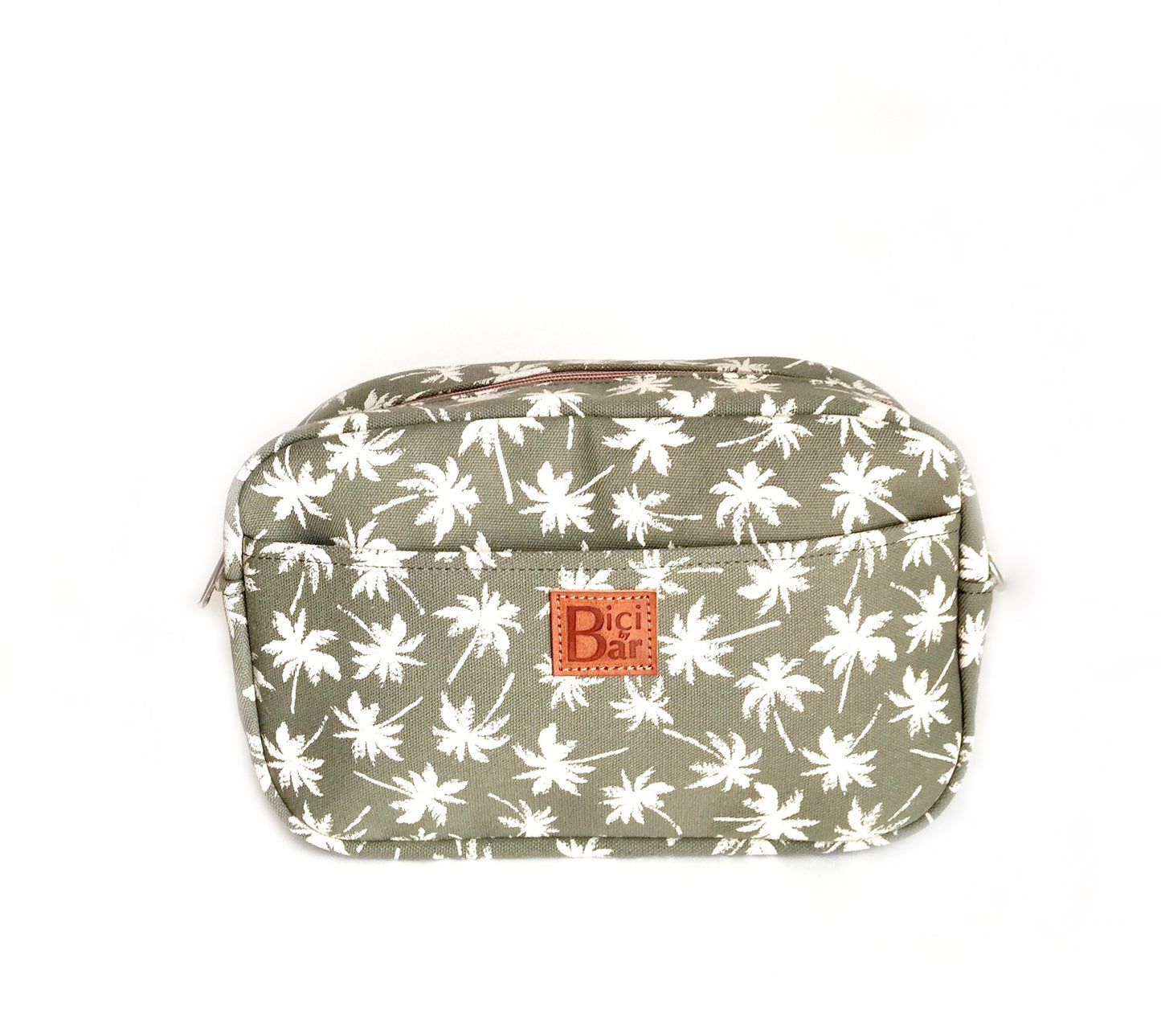 BIKE PACK - Handlebar Green Palms canvas