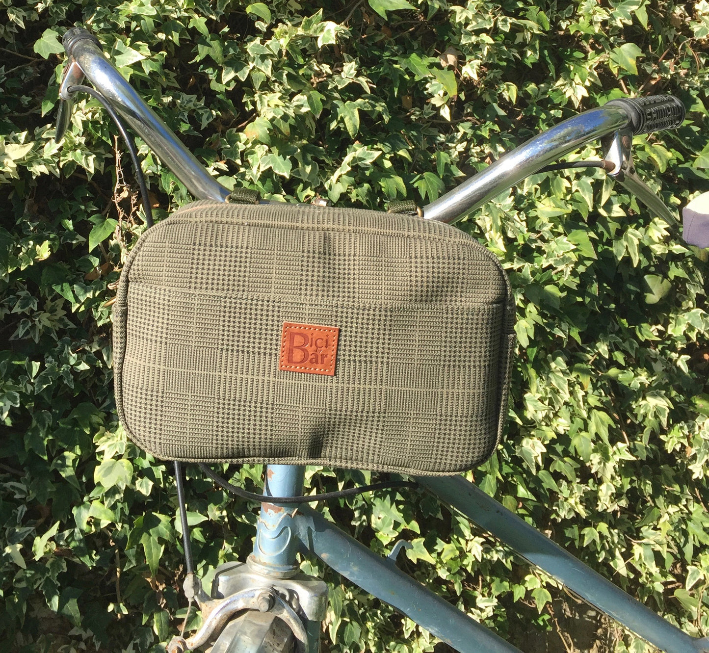 BIKE PACK - Handlebar Prince of Wales canvas