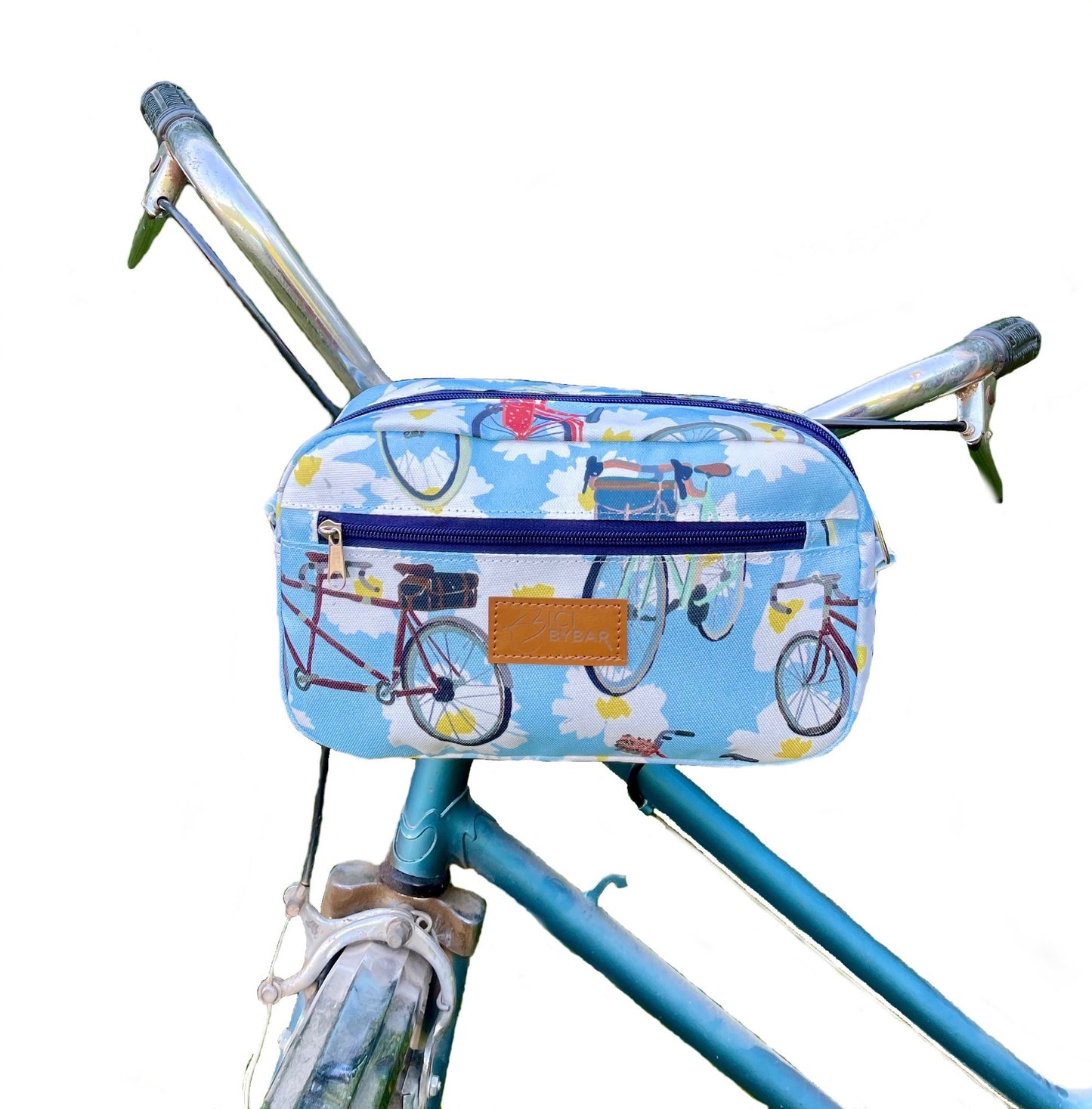 BIKE PACK - Vintage bikes and Daisy Flowers