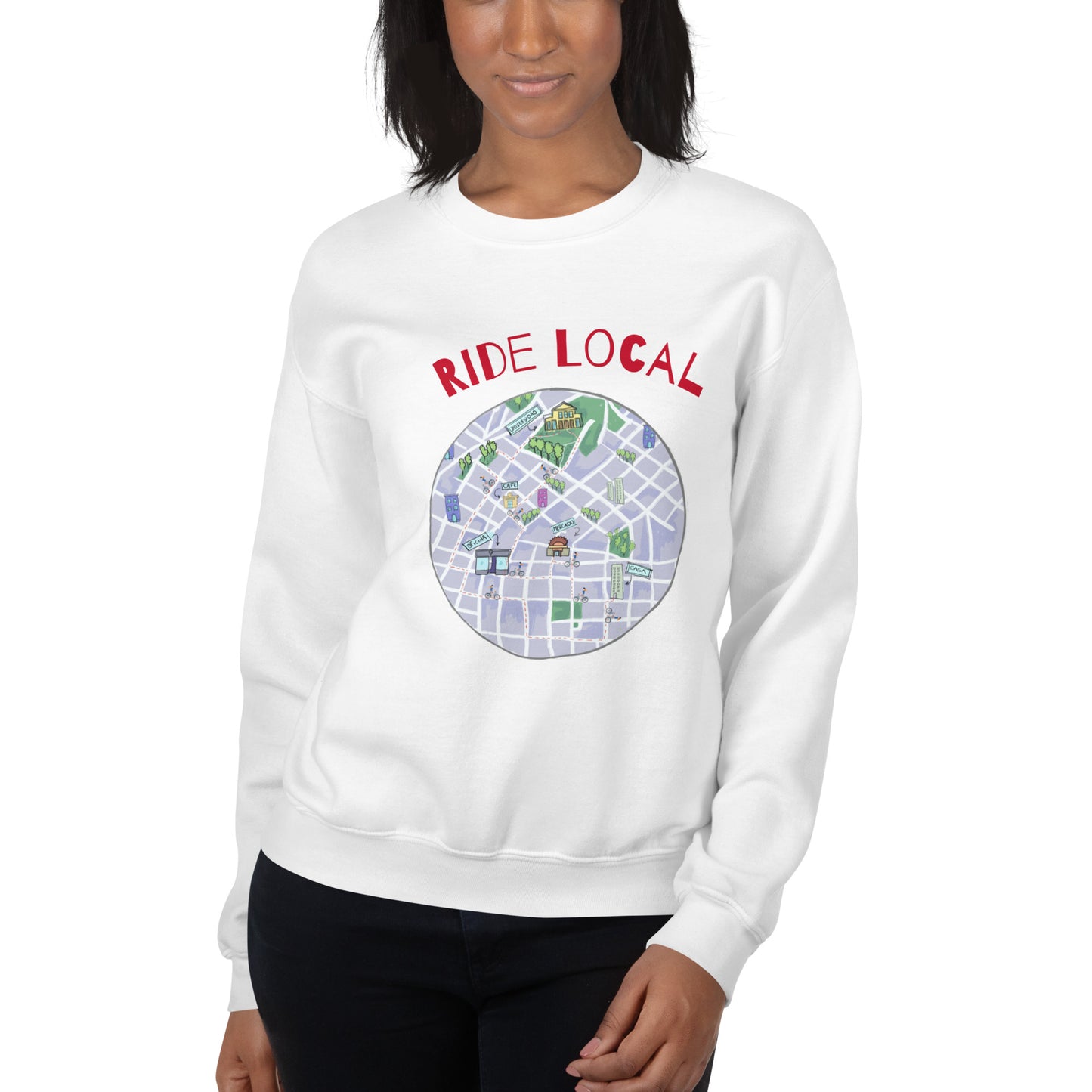 Sudadera Ride Local