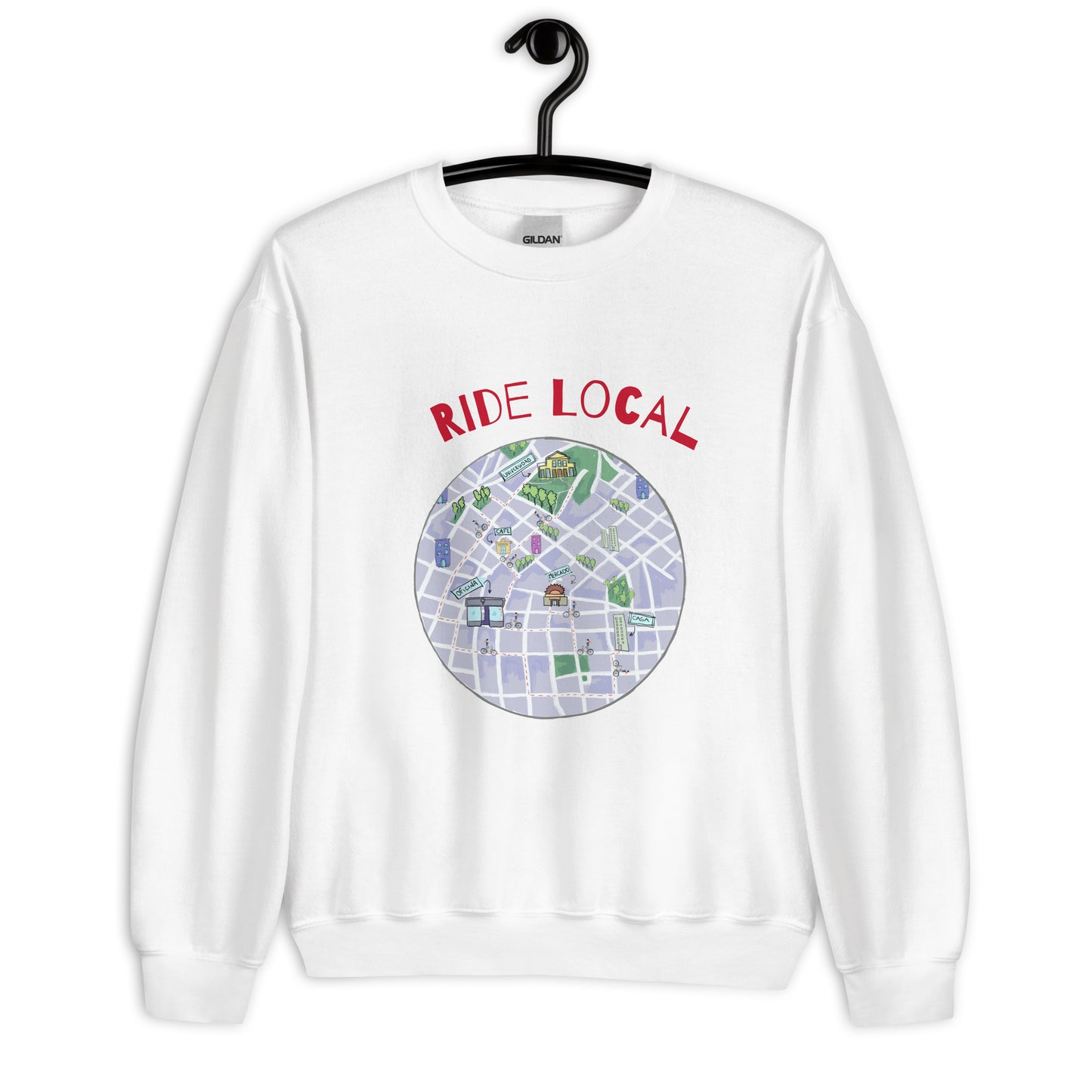 Sudadera Ride Local
