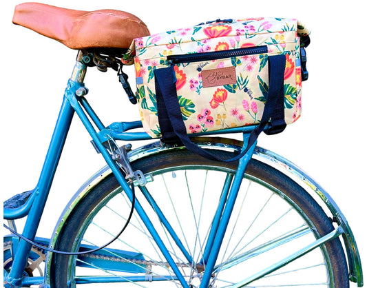 MAGUI - Floral Yellow Bicycle Trunk bag