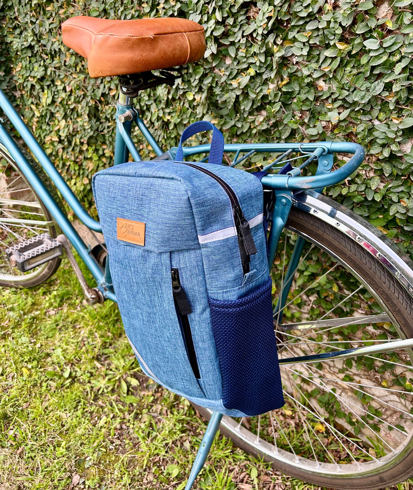 SPORT- Blue  2 Waterproof Backpack Pannier