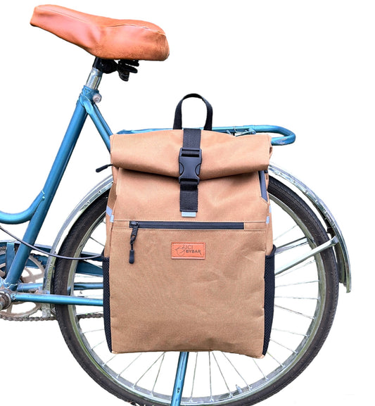 ROLL TOP - Camel Waterproof backpack pannier