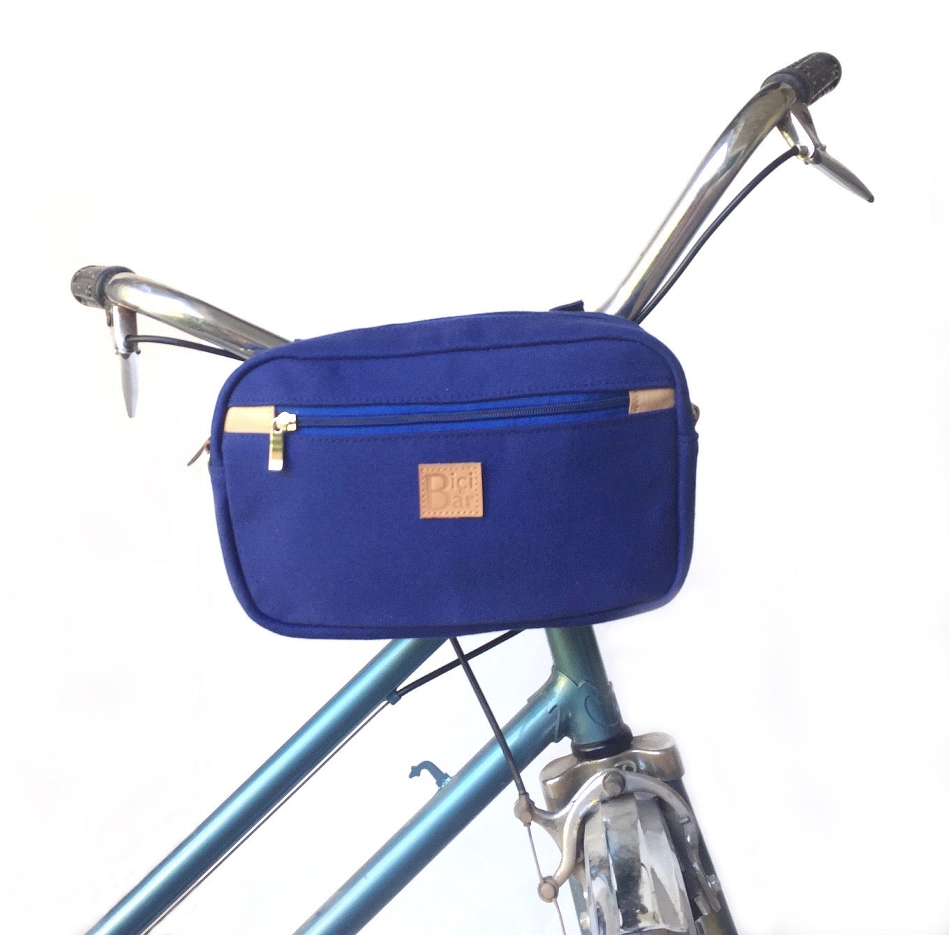 BIKE PACK - Manillar impermeable azul marino