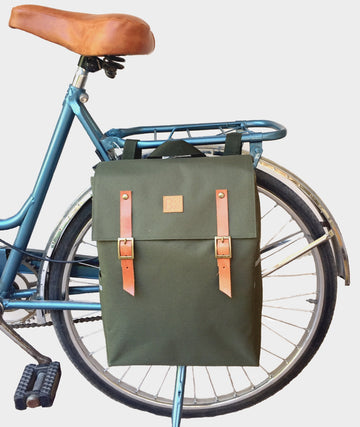 GAUCHO - Green Waterproof Backpack Pannier