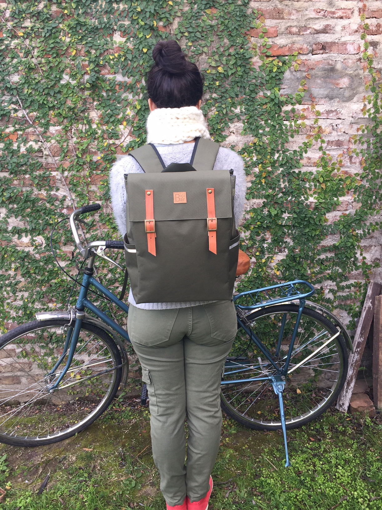 GAUCHO - Green Waterproof Backpack Pannier