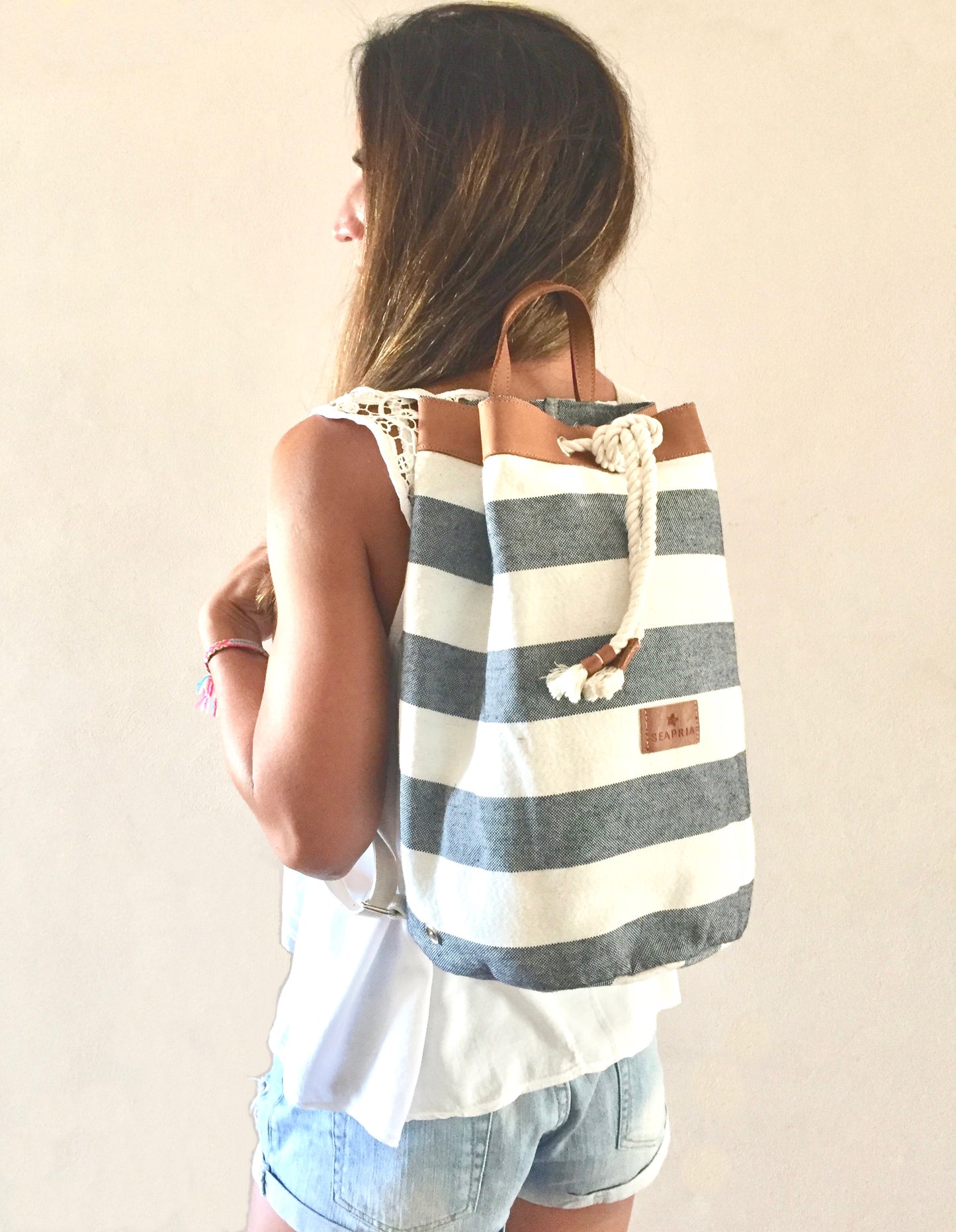 Sailor Bag Blue Stripes