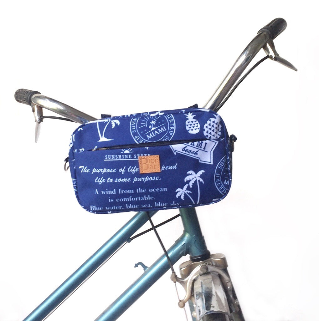 BIKE PACK - Impermeable Azul Miami 