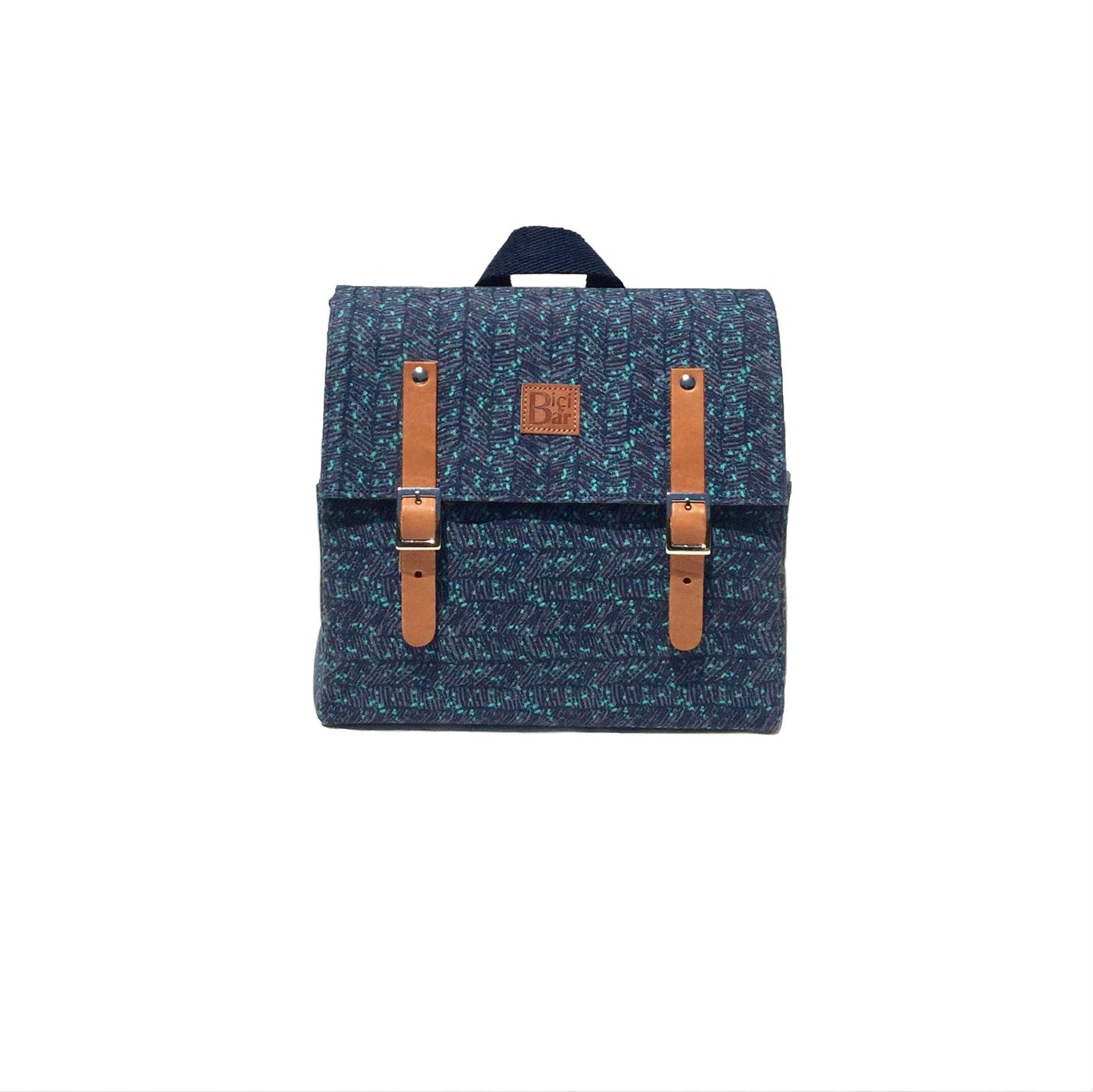 HOWARD - Pannier blue wheat canvas