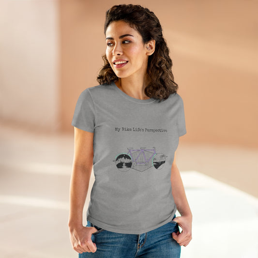 Women's Bike life Perspective Tee